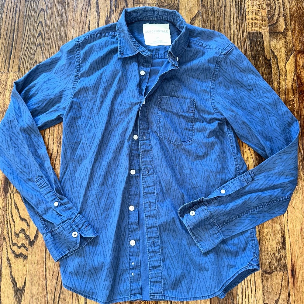 🦋 Aeropostale button-down blouse small S